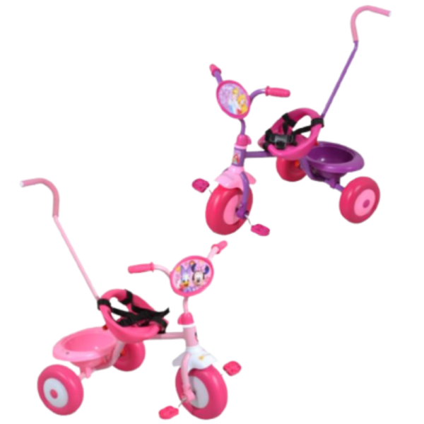 TRICICLO MARCA DISNEY CON GUIA