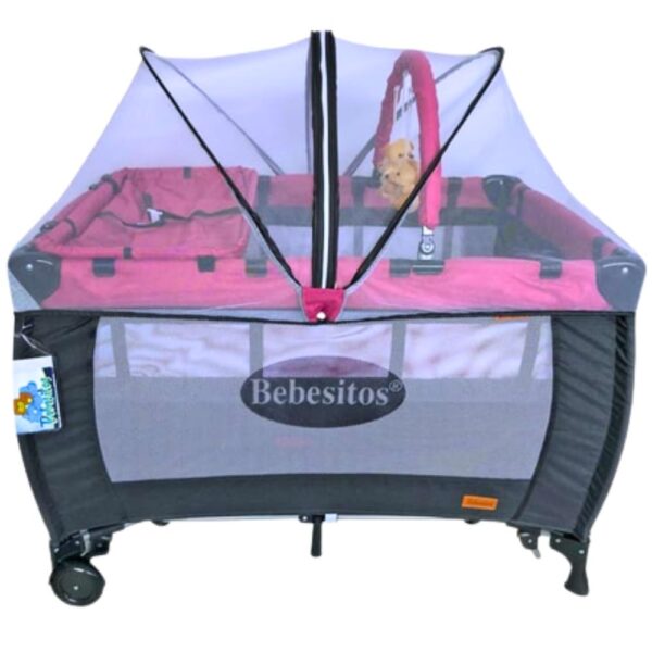 CUNA-CORRAL ESTILO CAMPING - Imagen 4
