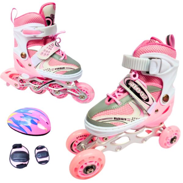 Patines Convertibles con kit de proteccion - Imagen 3