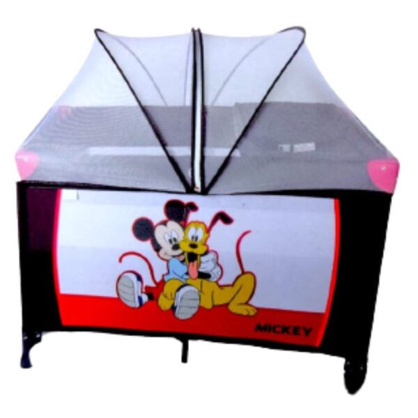 Cuna estilo camping Mickey Mouse - Imagen 4