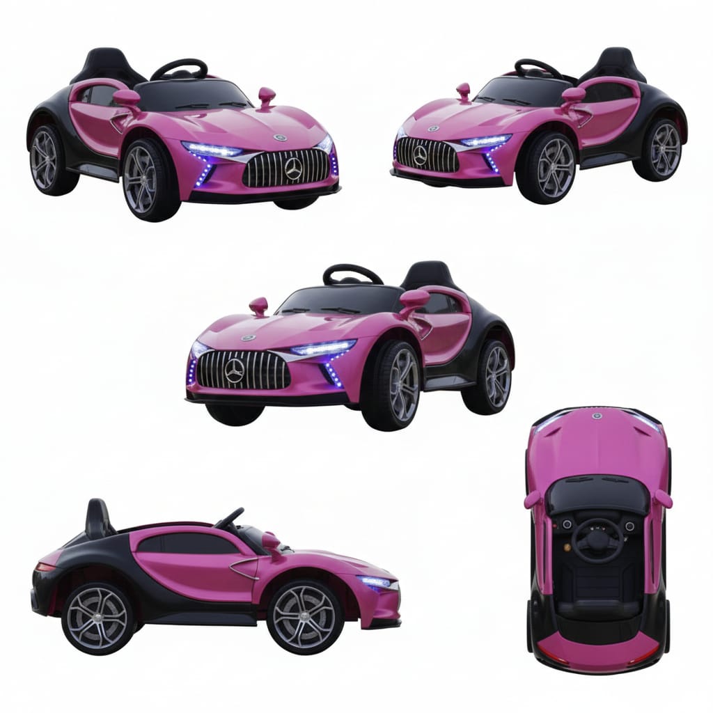 🚗 Carro Eléctrico Infantil - Estilo Deportivo (Pink Edition) - Imagen 2